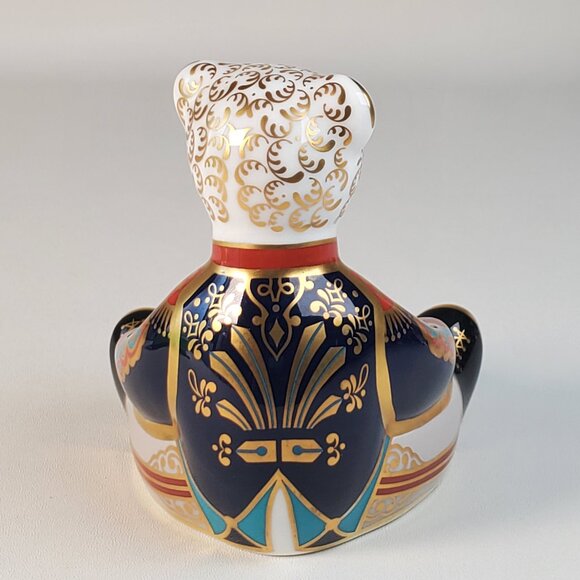 Royal Crown Derby Teddy Bear Drummer Paperweight — Limited Edition of 1,000 - Picture 7 of 12
